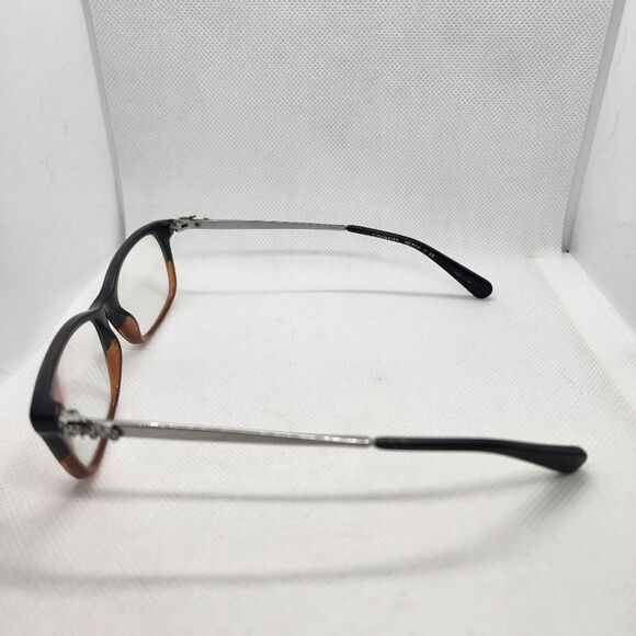 Coach Black Amber Glitter Gradient Prescription Glasses Frames - Picture 7 of 10
